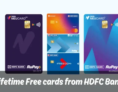 Lifetime free cards from HDFC Bank