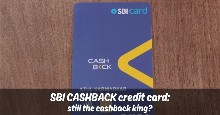 SBI CASHBACK credit card still the cashback king